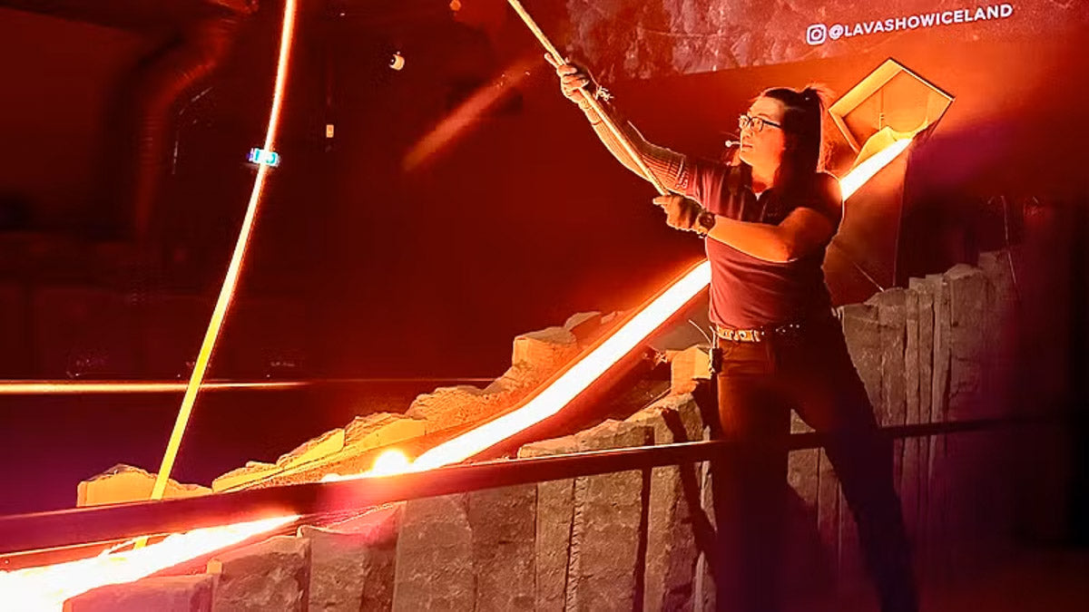 Lava Show in Reykjavik