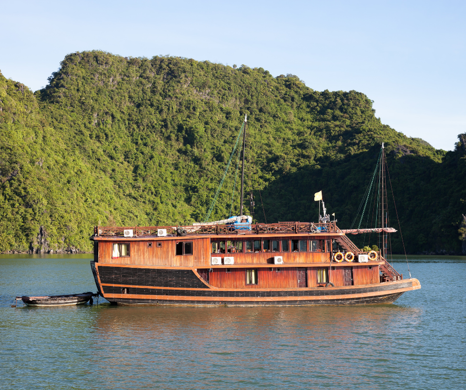 Vietnamese Junk Boat Cruise