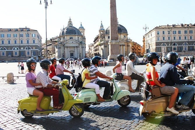 Optional Rome Vespa Tour