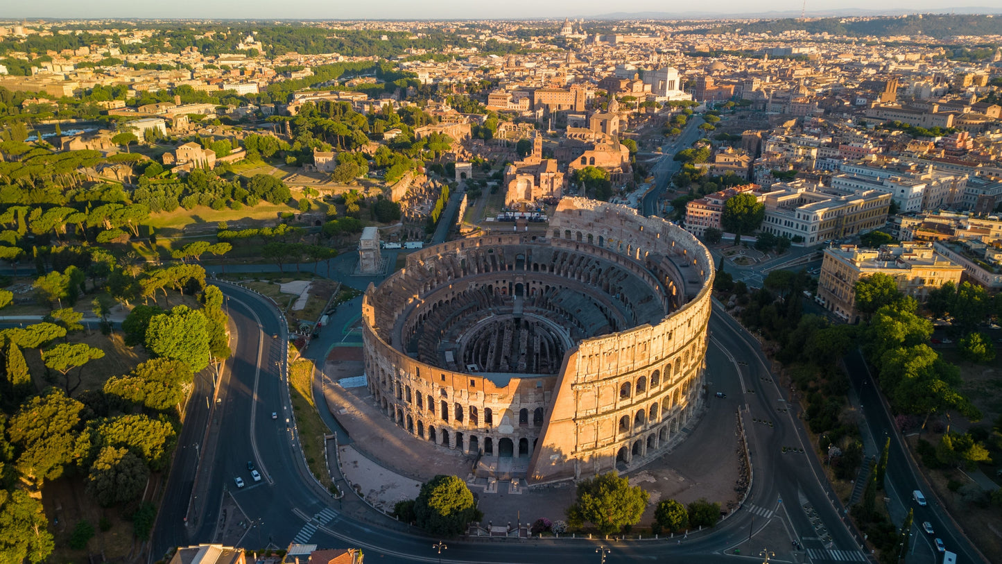 Colosseum and Vatican City