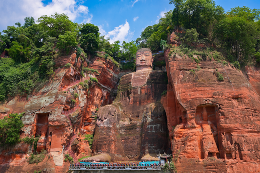 Giant Buddha in Leshan Visit