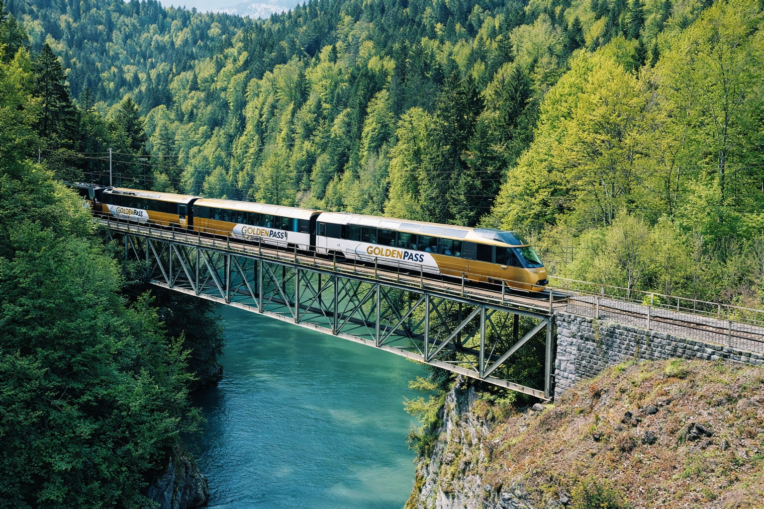 Scenic Golden Pass Route