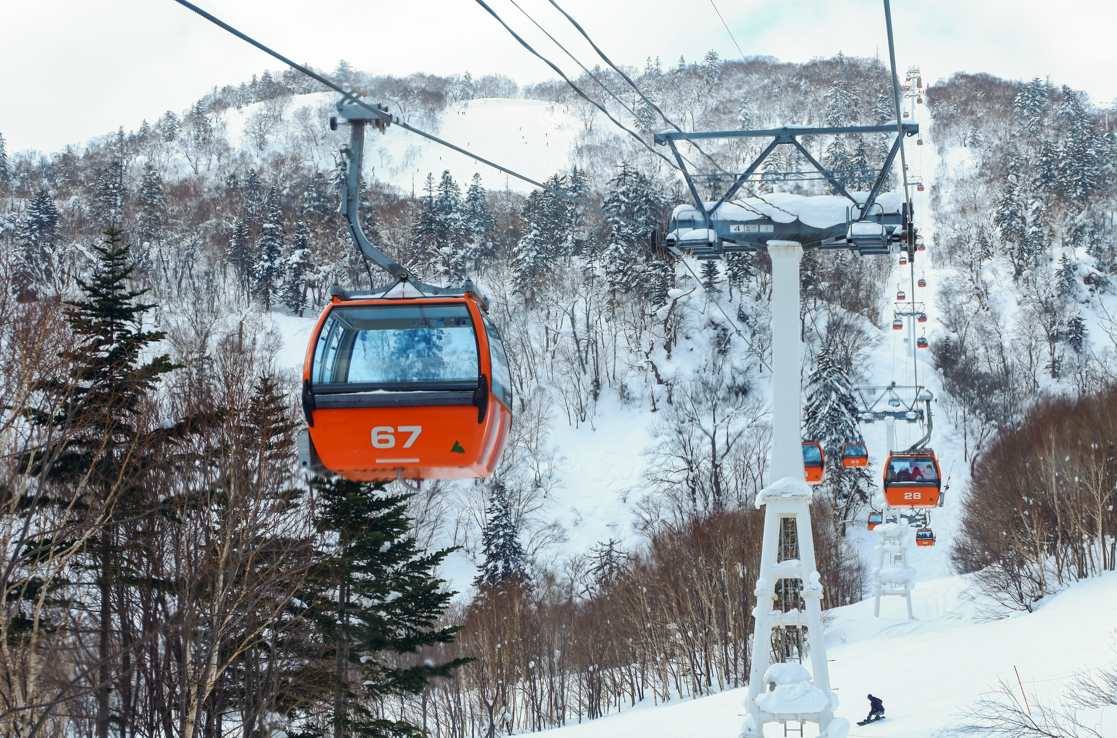 Skiing in Sapporo