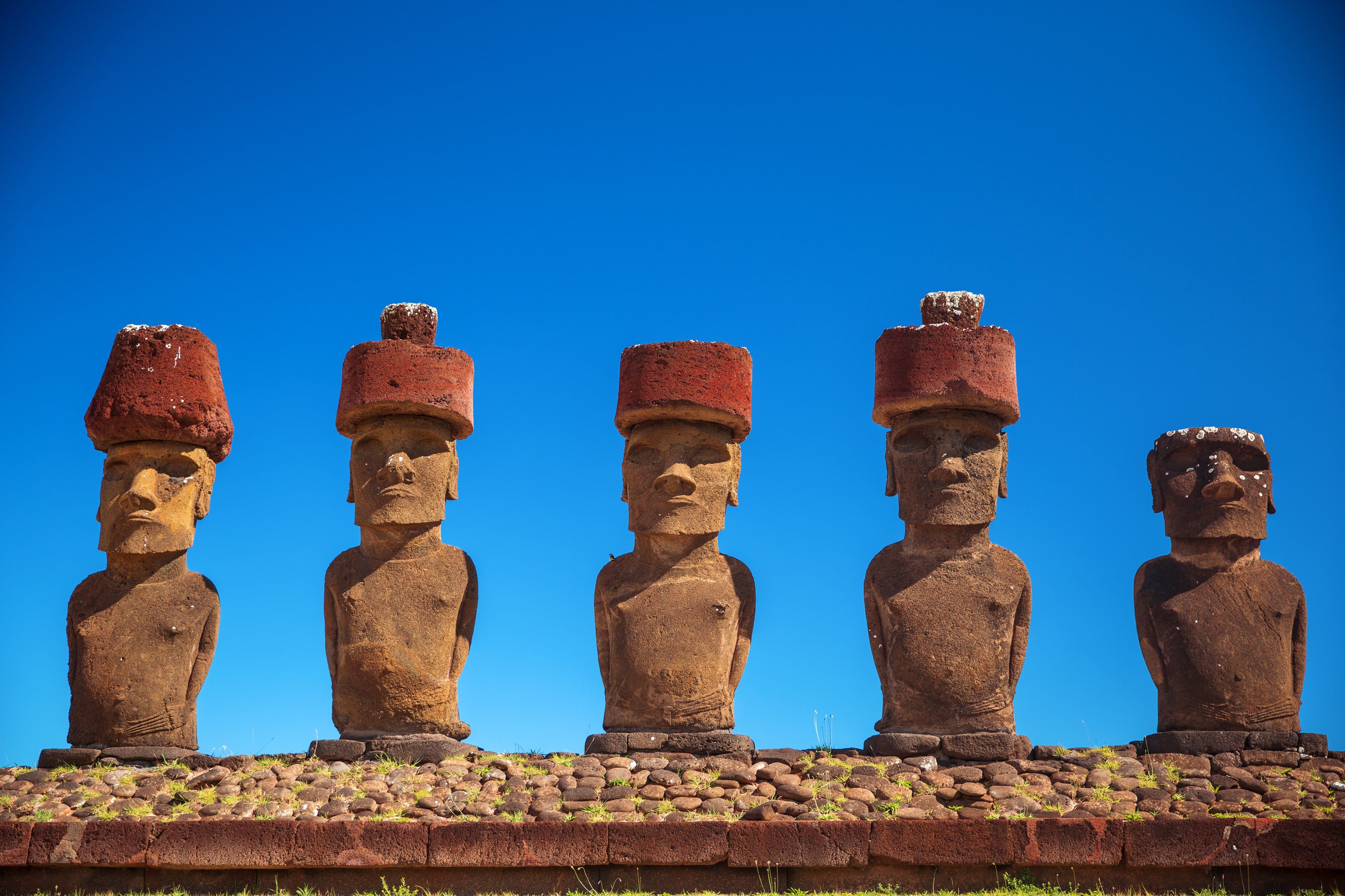 Sombreros de los Moais